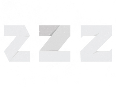 ZZZ custom type typography z