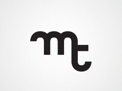 MT monogram typography