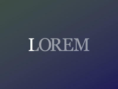 Lorem 3 content gif identity logo