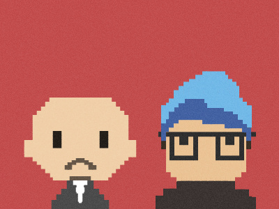 Pixel Guys avatar pixel portrait