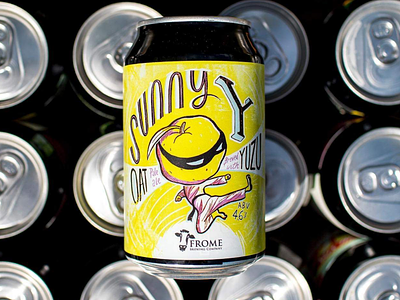 Sunny Y Oat Pale Ale beer beer lovers illustration label design