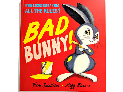 Bad Bunny Book character art character concept character creation childrens book illustration kids book migy picture book