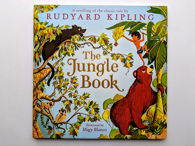 The Jungle book illustration jungle book picture book