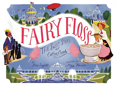 Fairy Floss illustration lettering