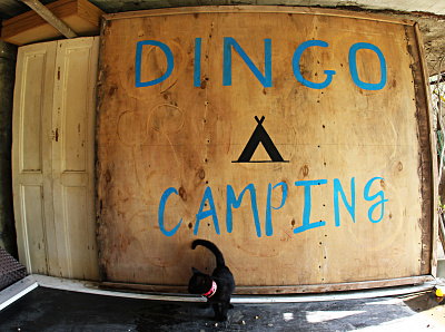 Camping Sign design sign