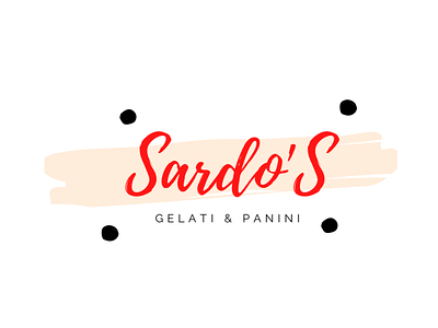 Sardo's Logo logo typography