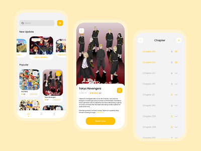 Manga Read App Concept