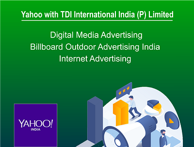 Yahoo with TDI International India airport advertising india delhi metro advertising india.1 indian outdoor market mobile mobile advertising online advertising retail advertising yahoo