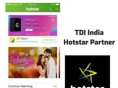 TDI India  Hotstar Partner