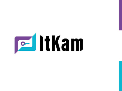 itkam logo graphicdesign identity it logo logodesign