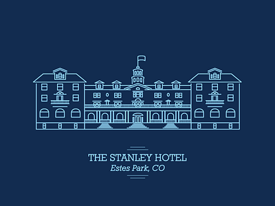 Stanley Hotel Illustration