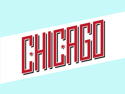 Chicago Lettering chicago graphic design lettering type typography