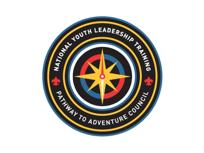 NYLT Patch badge boy scouts bsa compass emblem graphic design icon illustration logo merit badge patch