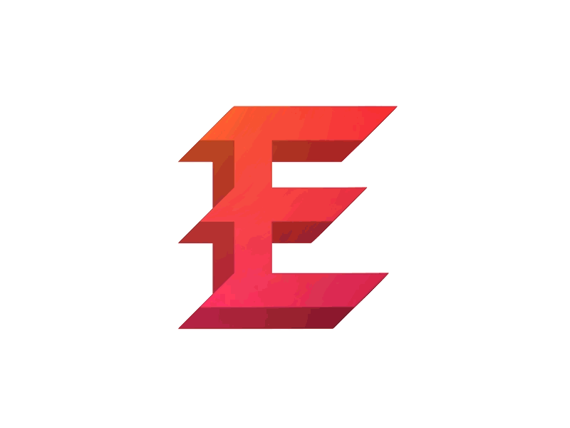 E for Elektra 36 days of type 36days e animation daredevil elektra gif marvel motion design motion graphics typography