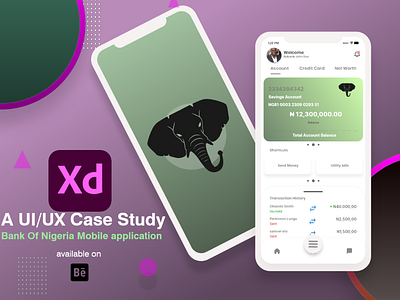 Bank Of Nigeria Mobile Application-UIUX (Case-Study)