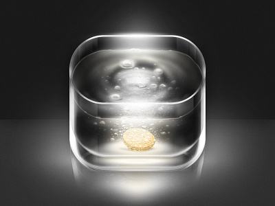 Effervescent Tablets effervescent glass icon photoshop tablets