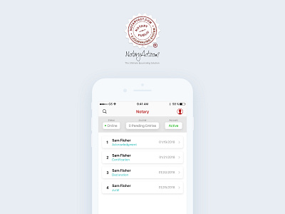 NotaryAct App Design & Prototype