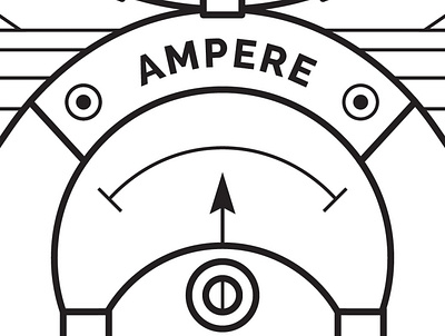 Ampere WIP branding design illustration illustrator vector