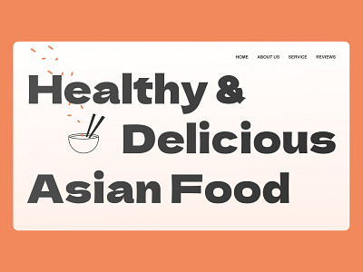 Landing page for Food Service art branding concept design graphic design illustration la landing landing page logo ui vector