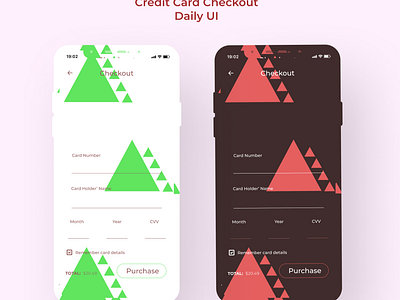 CreditCard app design typography ui