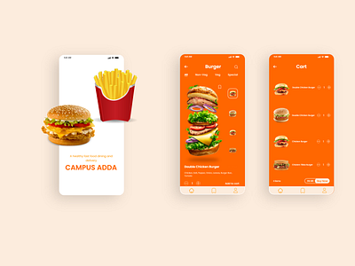 Food Delivery App design food delivery mobile uiux