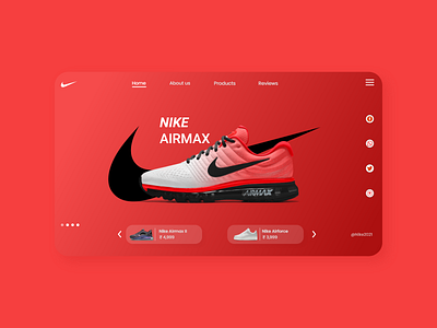 Nike Landpage Design