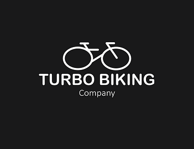 Turbo Biking branding illustration logo typography vector