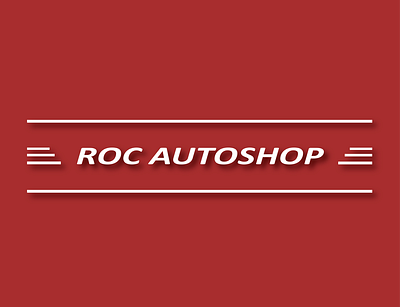 Rock Autoshop branding design illustration logo vector