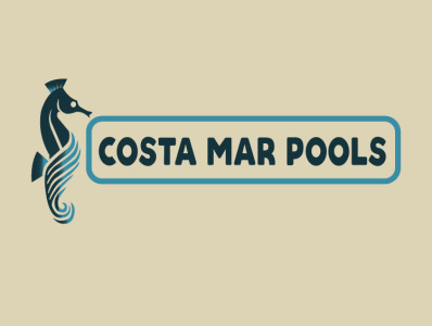 Costa Mar Pools Logo Design