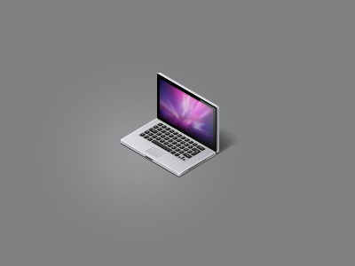 my precious icon isometric macbook