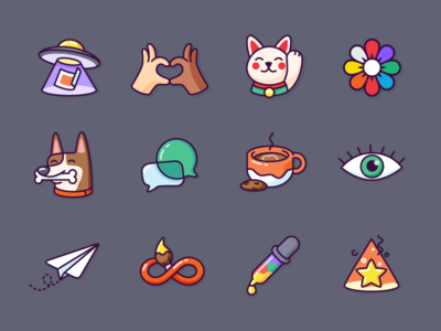 Recolor app badges