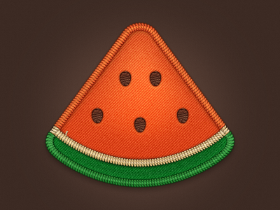 Watermelon pizza