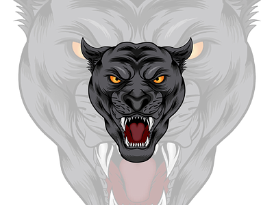 Black Panther Illustration animation branding design graphic design illustration ux vector