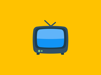 TV icon by Artem Volodin on Dribbble