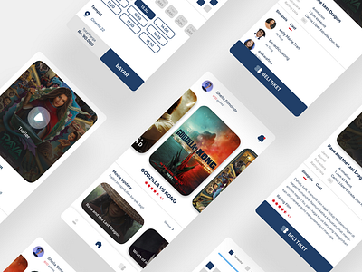 TIK.ID - Movie ticket app design exploration