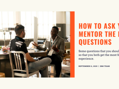 how to use business mentoring programs in your entrepreneurial j