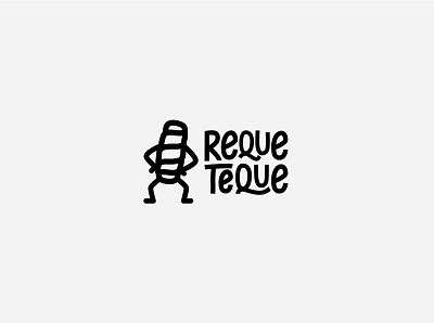 Reque Teque Logo brand branding design designs illustration logo mark minimal tequeño tequeños