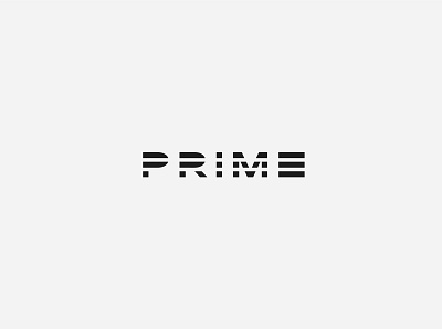 Prime Logo brand branding design logo logo design logodesign logotype typography