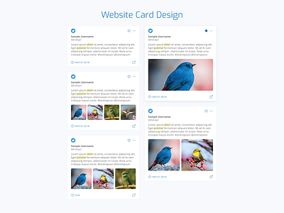 Web App Cards