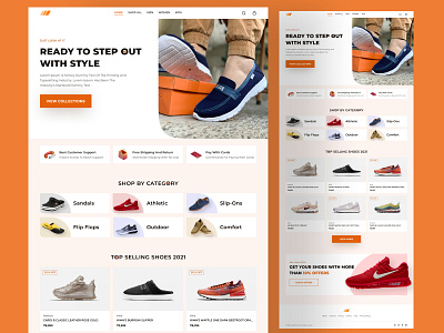 Shoe Store design interface design minimal shoe shoe store ui user experience user interface design ux webdesign website