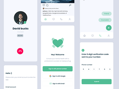 Mental Health Consulting App.