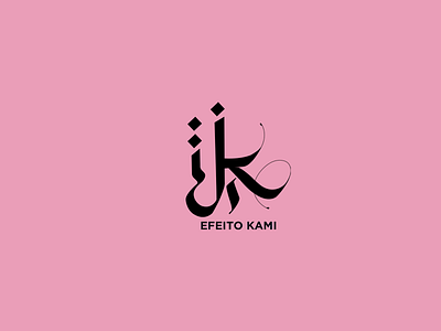 Lettering - Logo Design - Efeito Kami