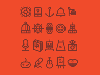 Tugboat Icons