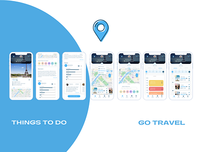 Gotravel - Mobile / ThingsTo Do app design design figma mobile travel travel agency travel app ui ui design uiux uiuxdesign
