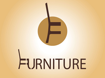 F Furniture Logo Design design illustration logo typography vector