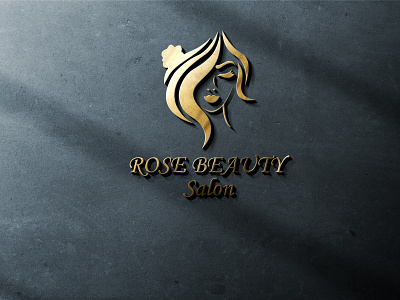 salon logo mockup branding design icon illustration logo typography ux vector