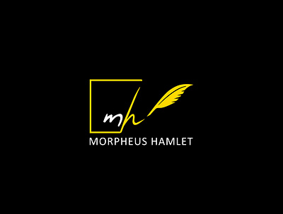Morpheus Hamlet brand identity branding business logo corporate identity flat graphic design hire illustration lettermark logo logo design logodesign minimal modern logo monochrome monogram office typography web design writer
