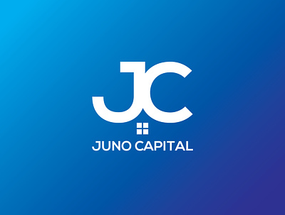Juno Capital Logo brand identity branding builder logo building logo design developement flat graphic design home house logo illustrator logo logo design logodesign logodesigns minimal template text text logo windows