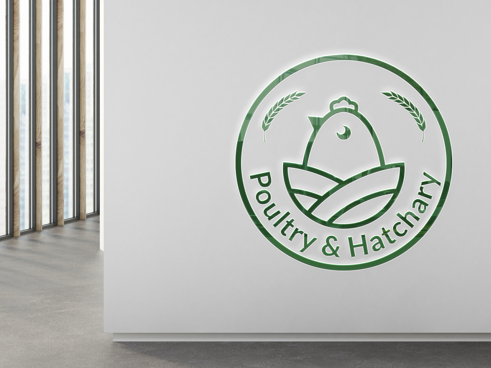 Poultry Farm Company Logo | DesignersJoint.Com