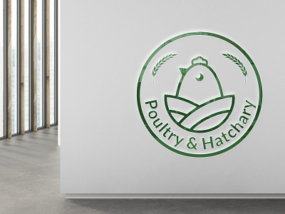Poultry & Hatchery Logo abstract bird branding chick chicken egg farm graphic design icon illustrator logo logodesign logotypr mark minimal organic poultry rooster simple vector